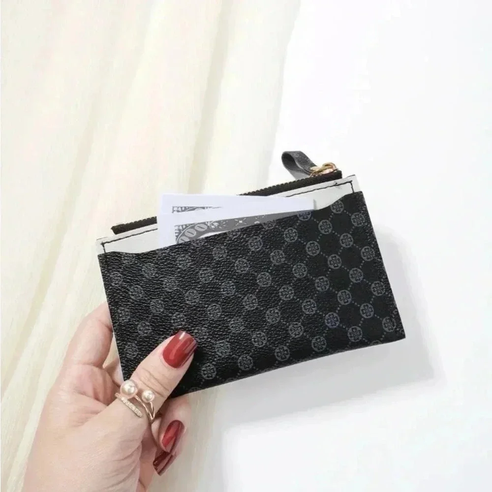 ⚠️Clearance Black And White Patterned Print Cardholder / Wallet - Picture 5 of 5